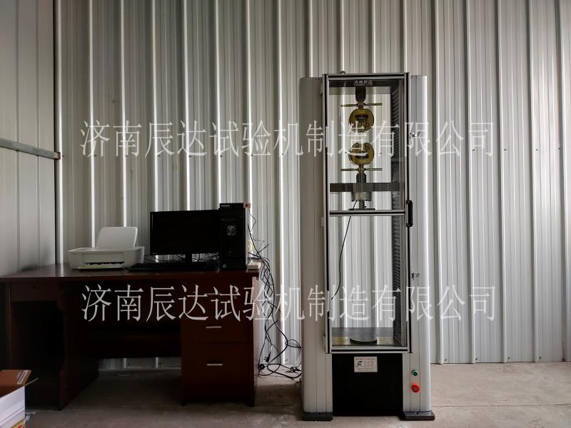 电子万能试验机安装调试成功