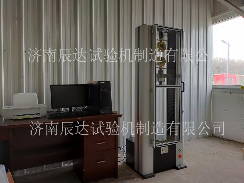 电子万能试验机安装调试成功