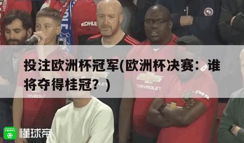 投注欧洲杯冠军(欧洲杯决赛：谁将夺得桂冠？)