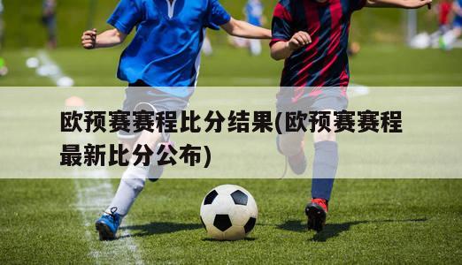 欧预赛赛程比分结果(欧预赛赛程最新比分公布)